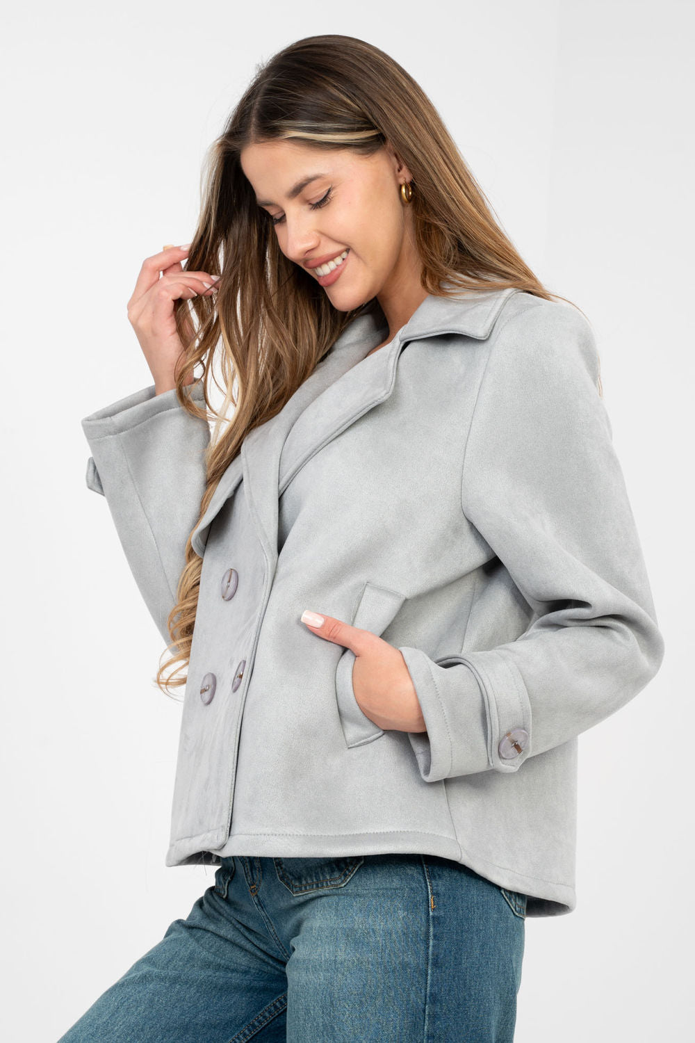 Manteau femme Factory Price — gris