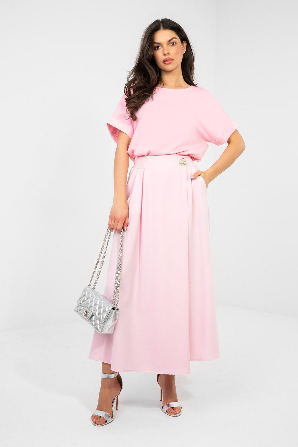 Blouse femme Rue Paris Chemisier Chemisier — rosé