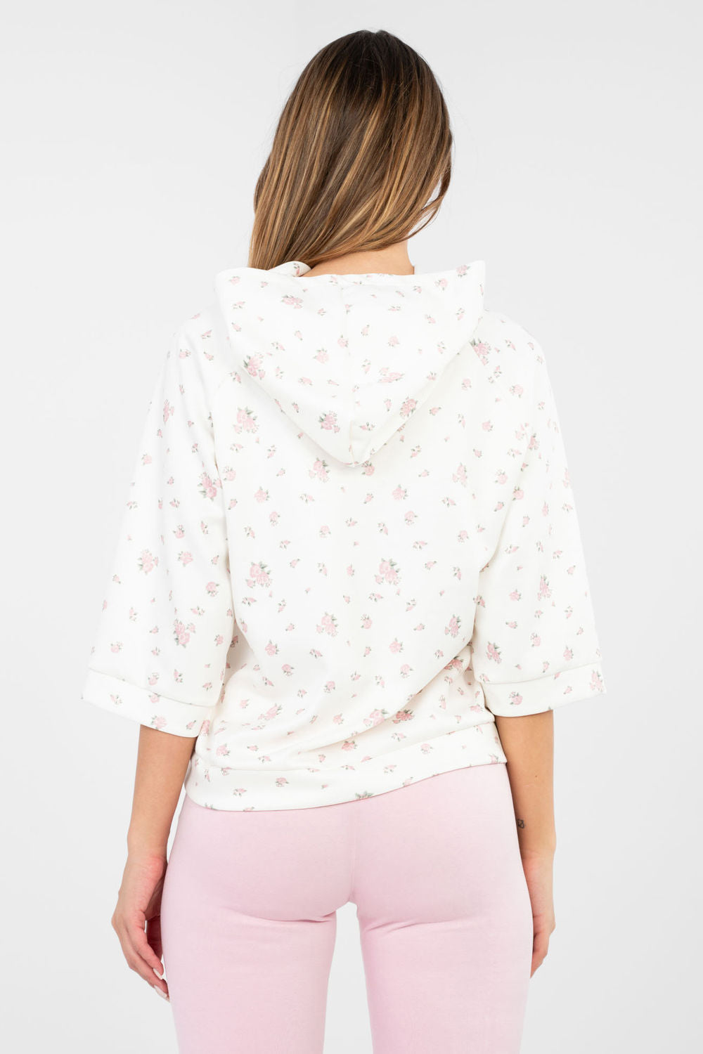T-shirt femme Italy Moda Sweatshirt Sweatshirt — beige