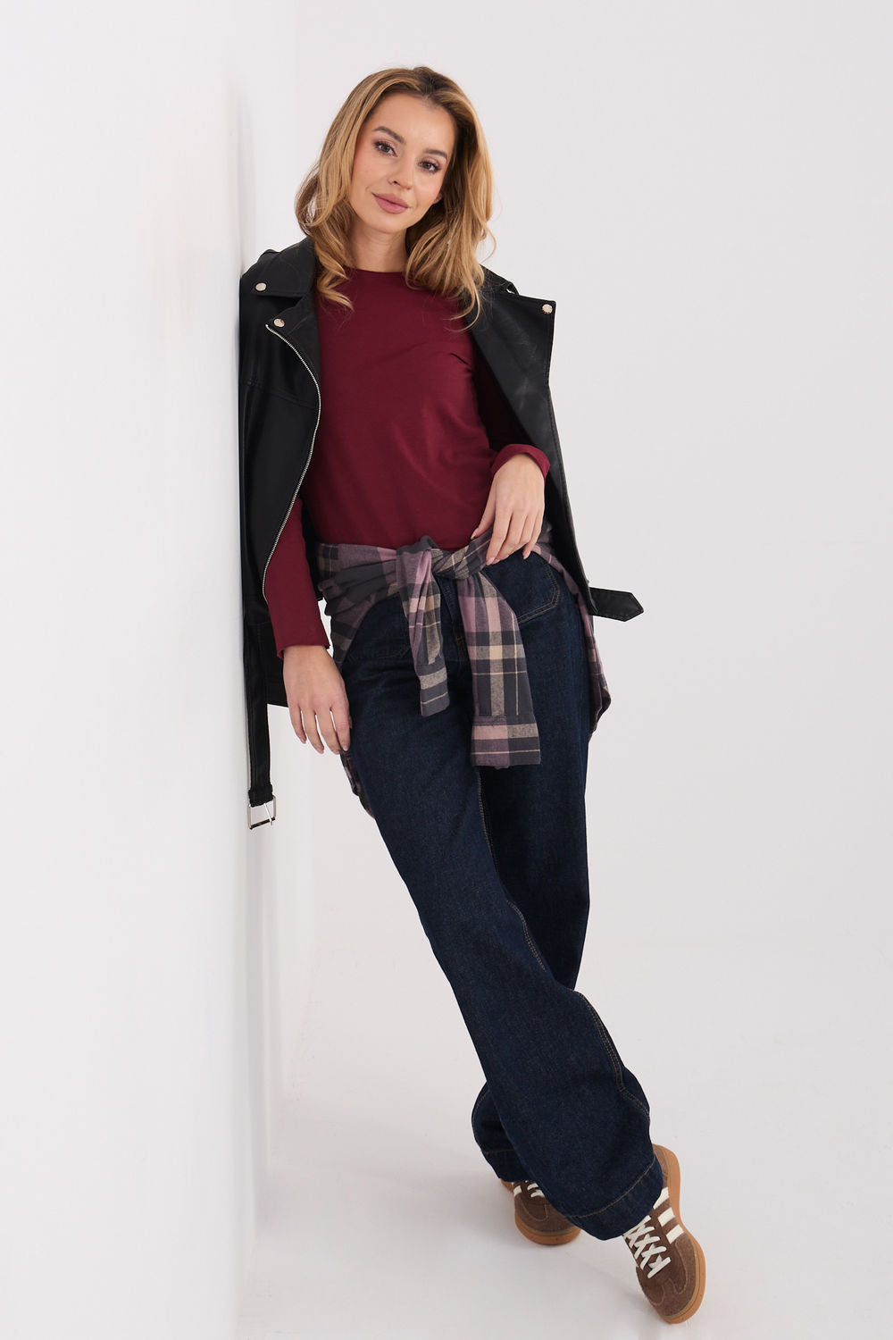 Blouse femme Factory Price Chemisier Chemisier — rouge