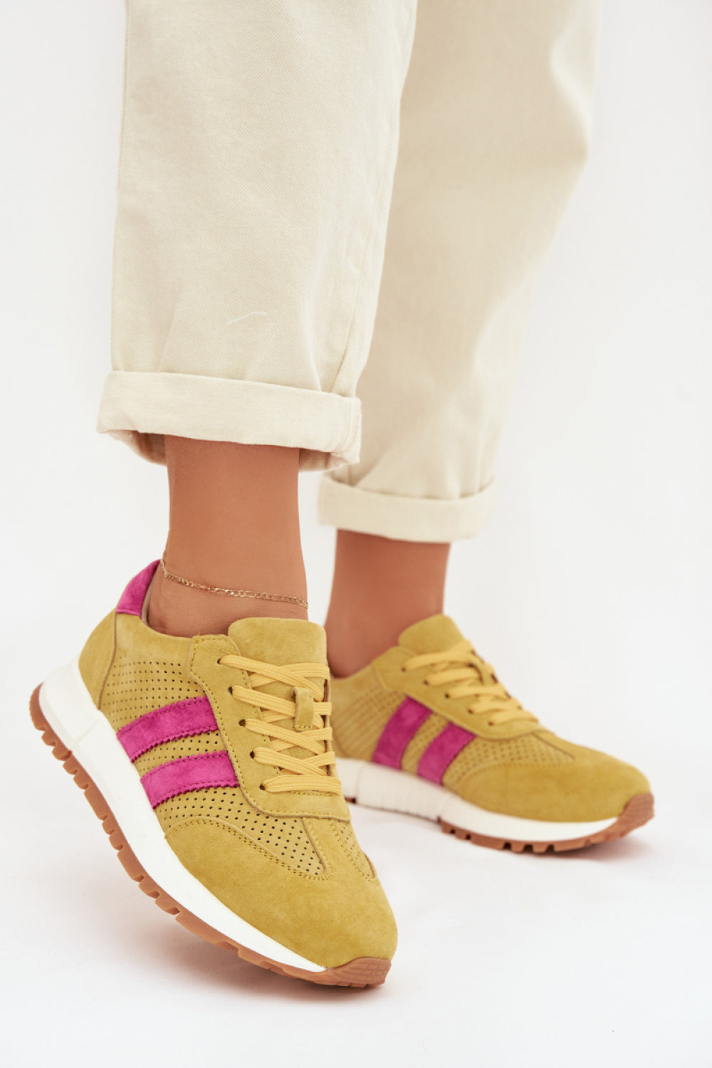 Chaussures de sport femme Step in style — jaune