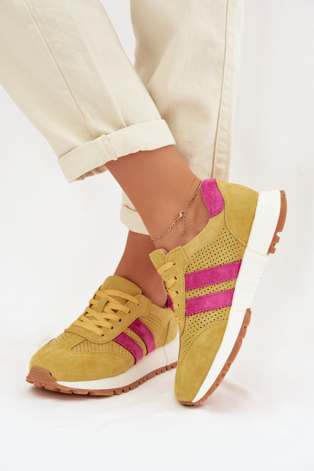 Chaussures de sport femme Step in style — jaune