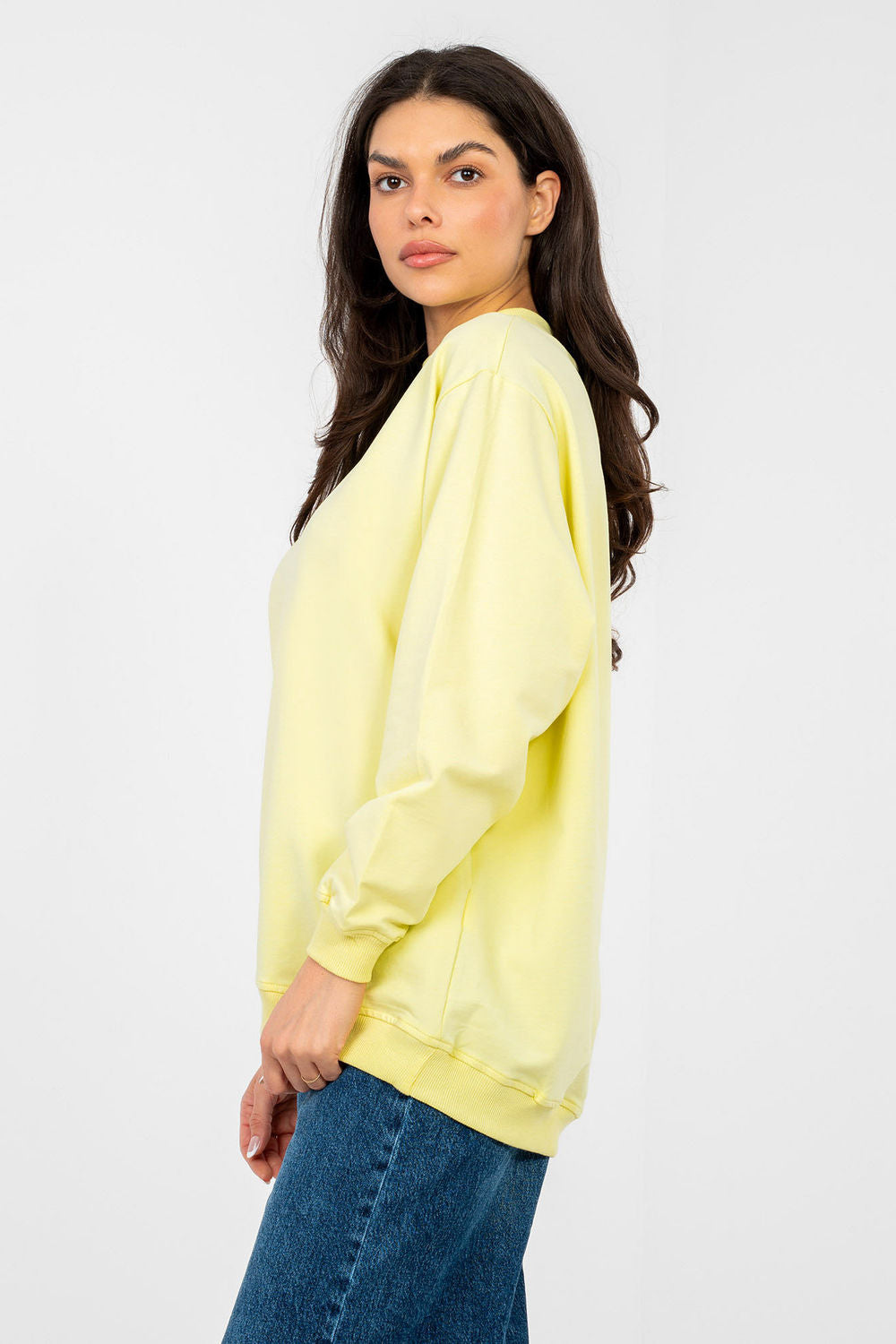 T-shirt femme BFG Sweatshirt Sweatshirt — jaune