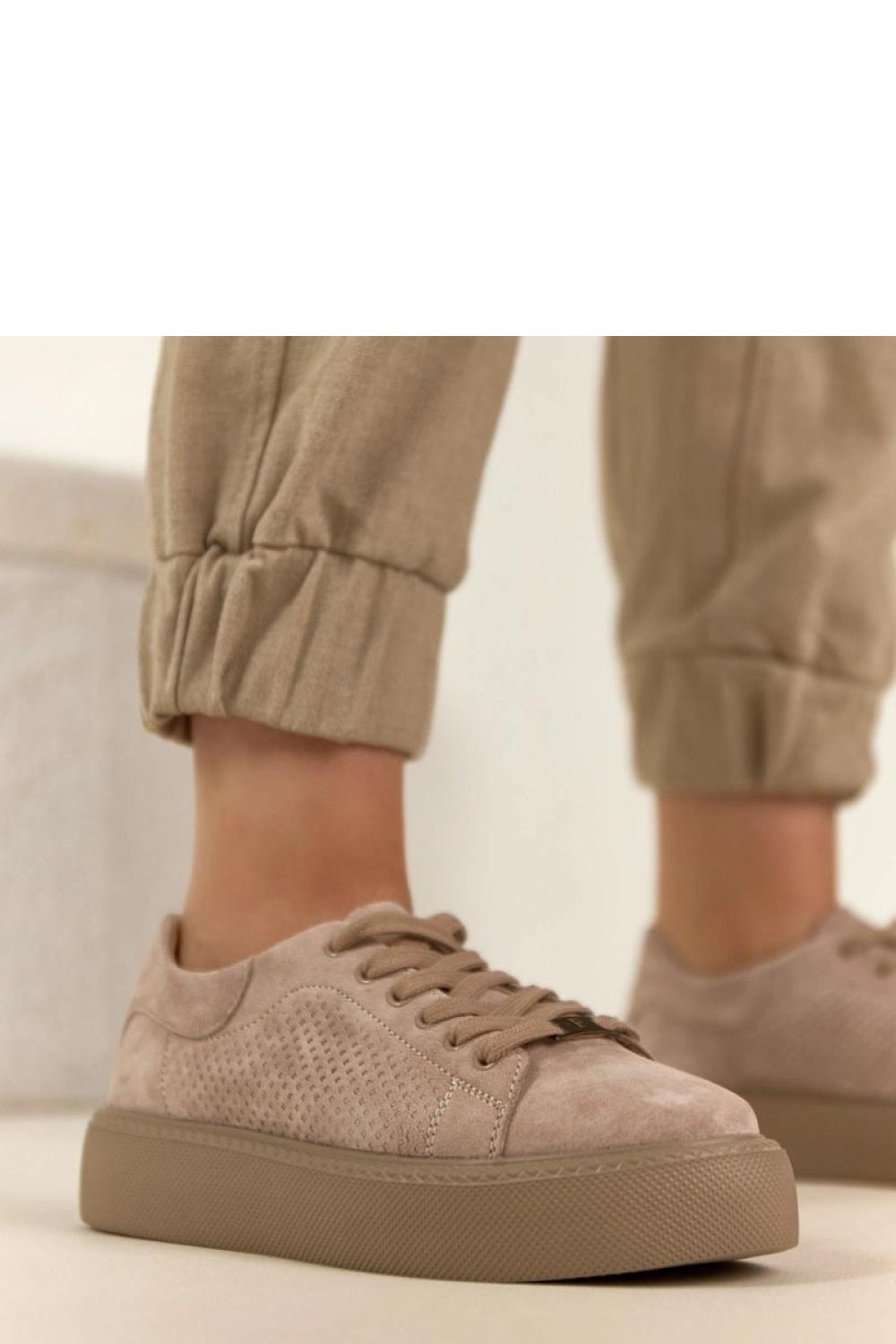 Baskets femme Solea À Plateforme À — beige