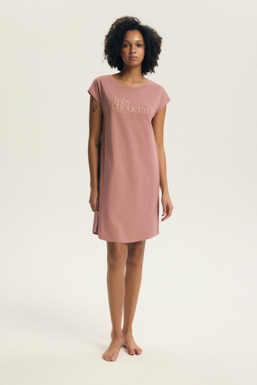 Nuisette femme Henderson Chemise De Nuit — rosé