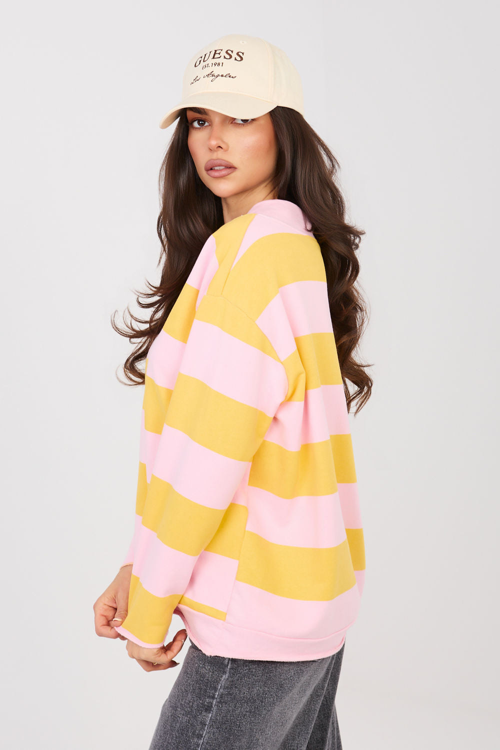 T-shirt femme Factory Price Sweatshirt Sweatshirt — jaune