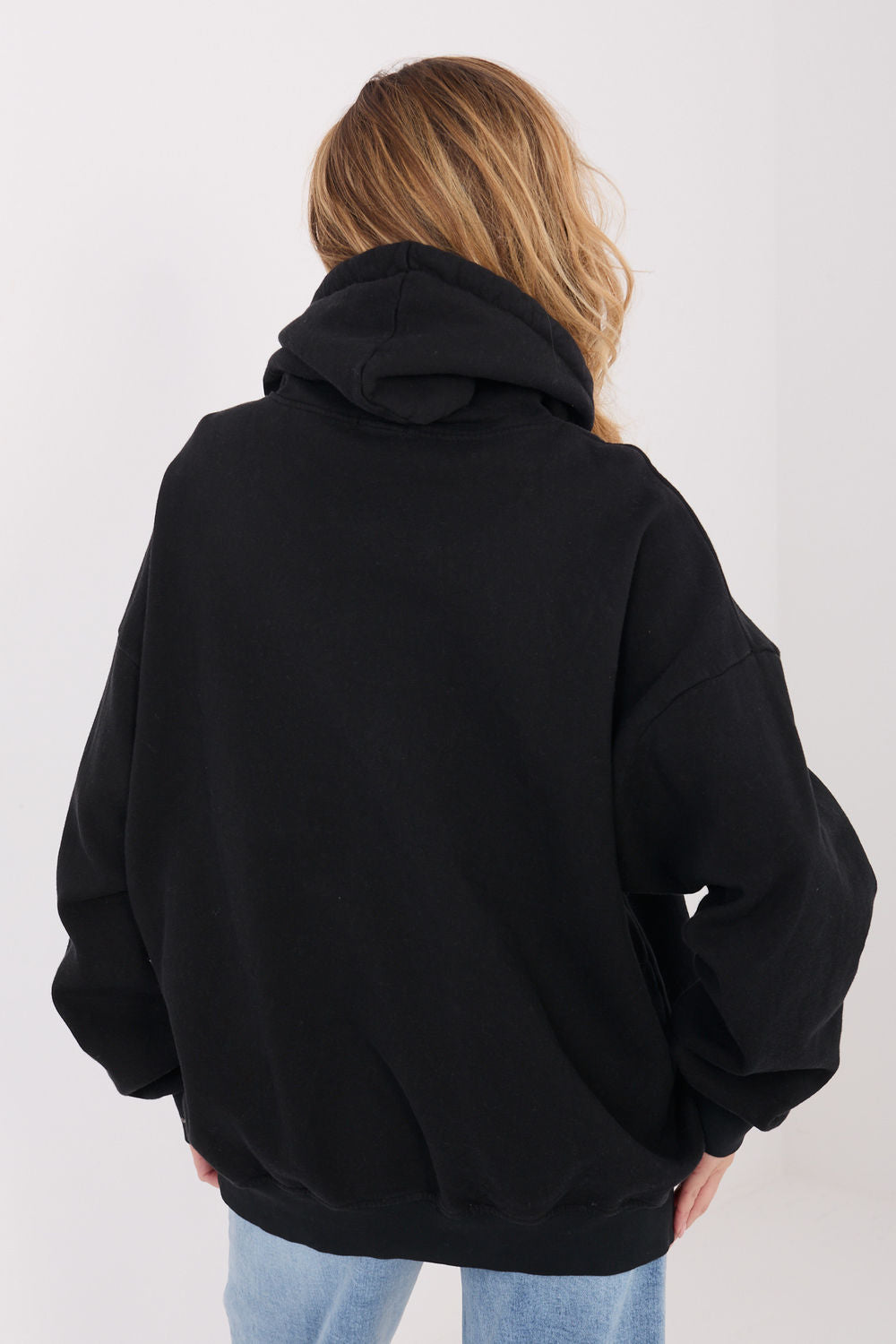 T-shirt femme Factory Price Sweatshirt Sweatshirt — noir