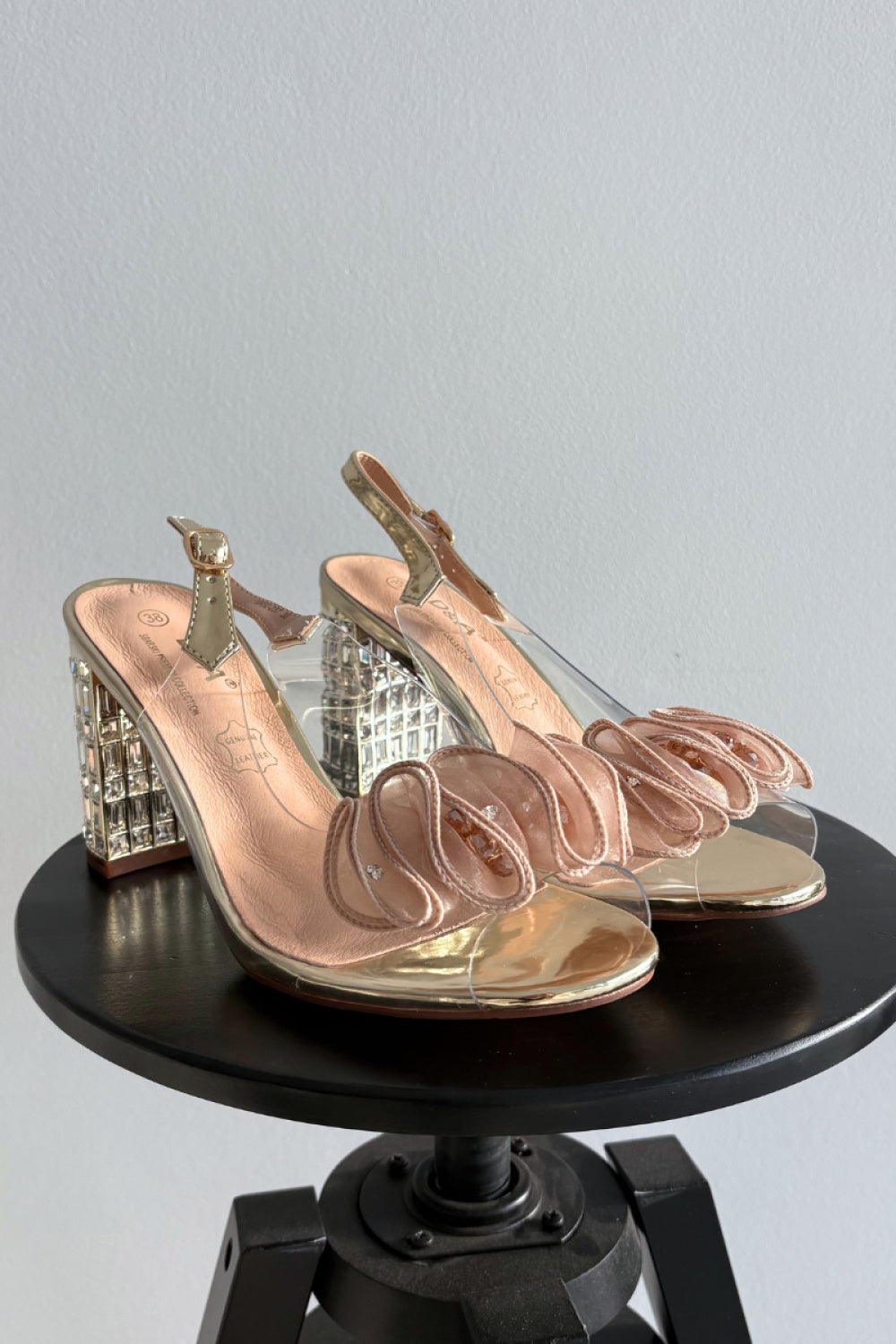 Sandales femme Step in style À Talons À — jaune