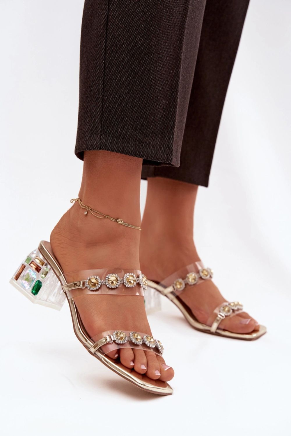 Sandales femme Step in style Des Mules À — jaune