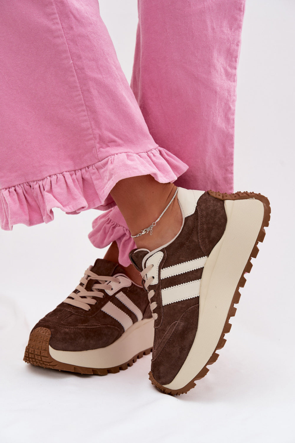 Chaussures de sport femme Step in style — brun