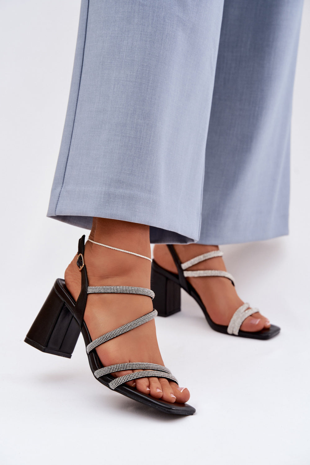 Sandales femme Step in style À Talons À — noir