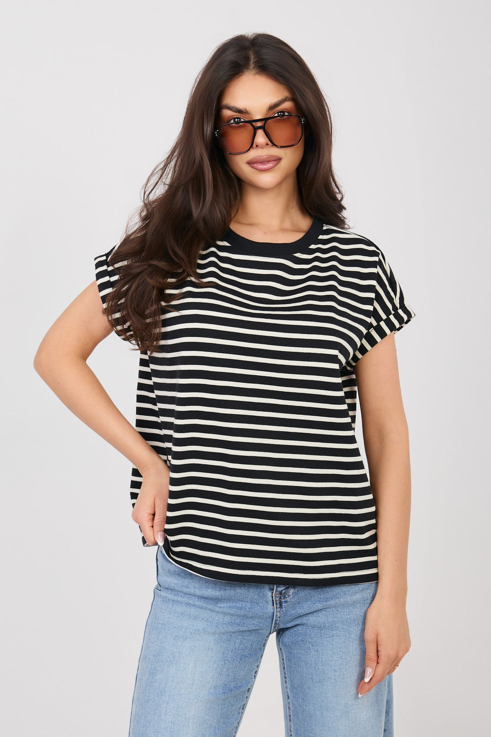 Blouse femme Sublevel T Shirt T — noir