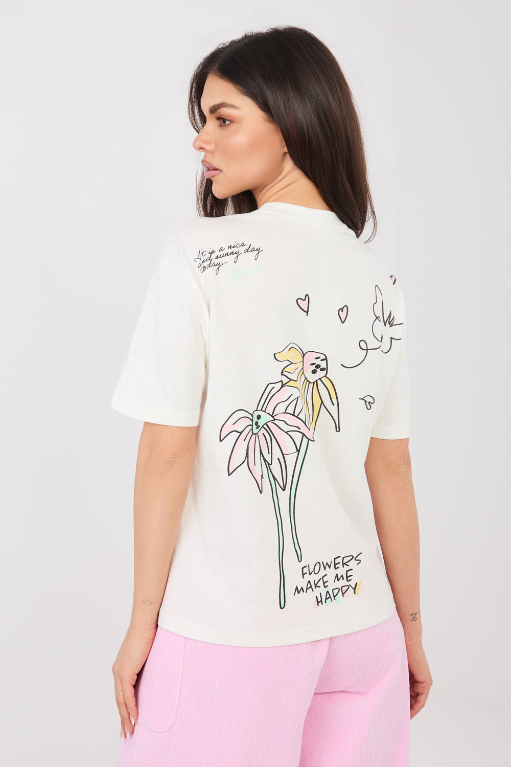 Blouse femme Sublevel T Shirt T — blanc