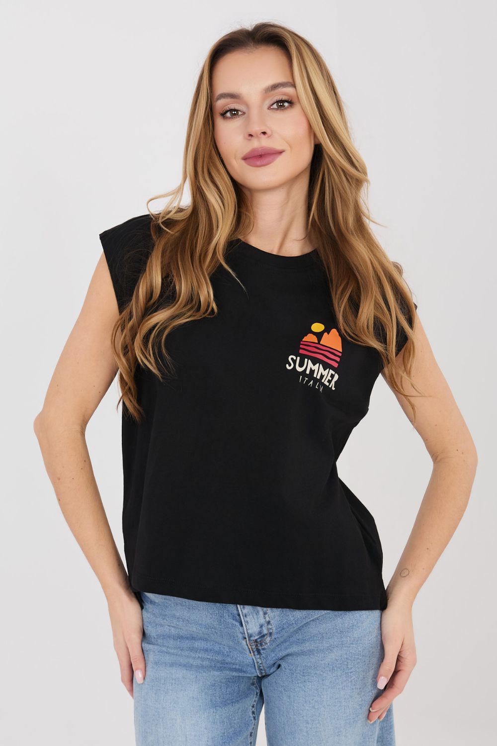 Blouse femme Sublevel T Shirt T — noir