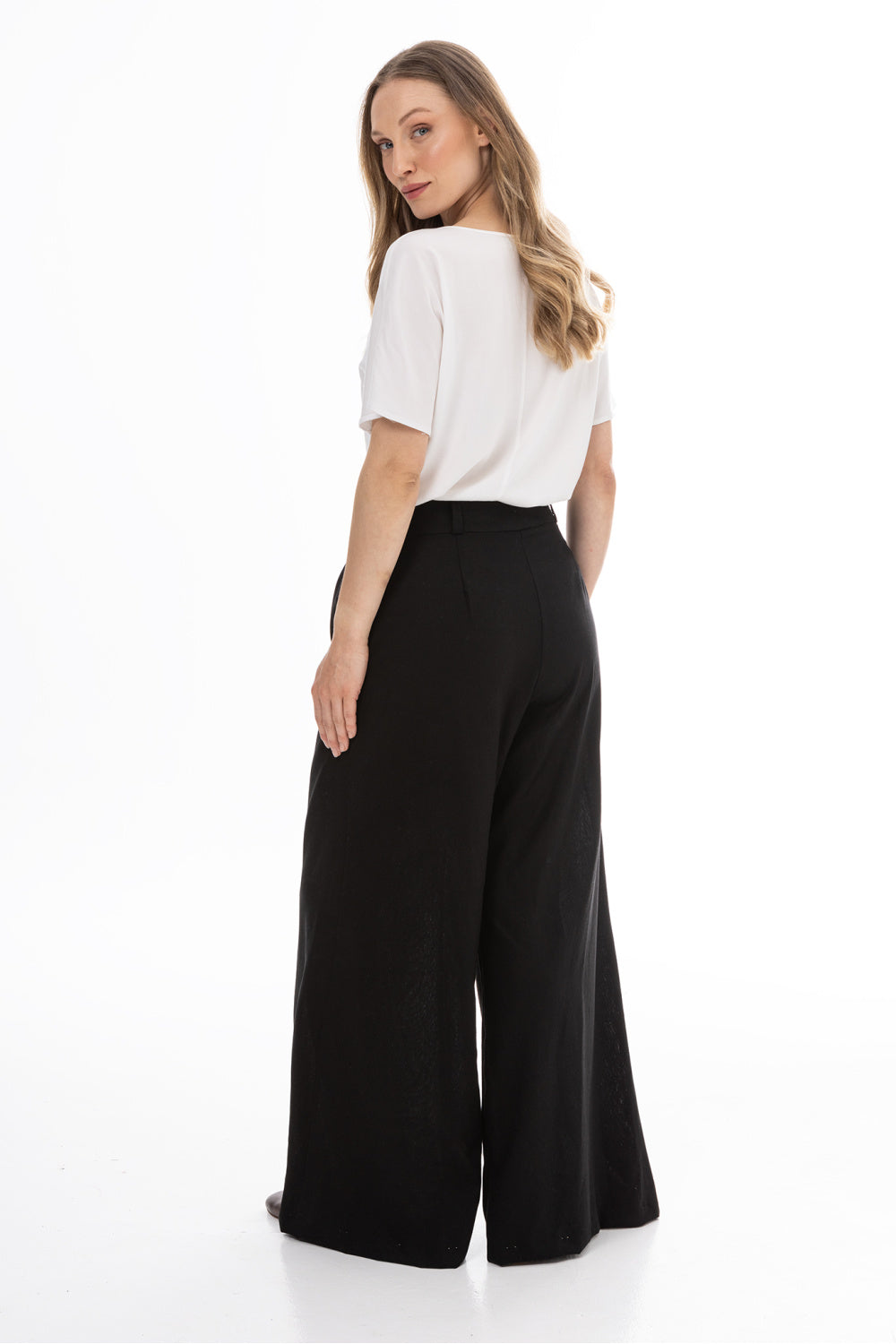 Chaussures à talons femme awama Pantalon Pantalon — noir