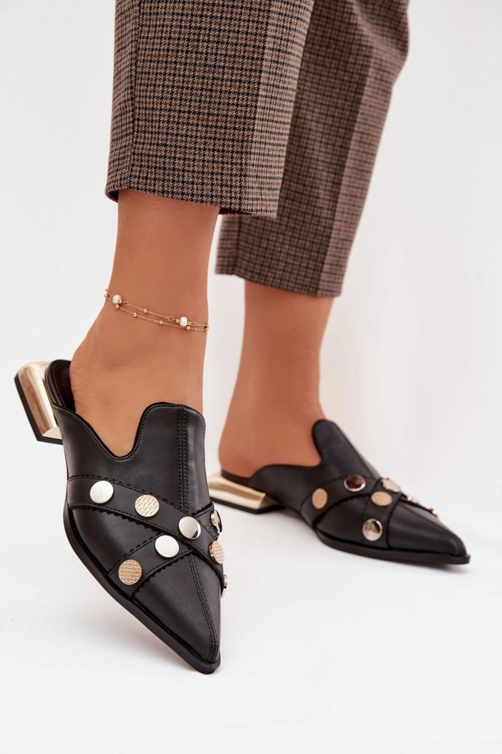 Sandales femme Step in style Clacquettes Clacquettes — noir