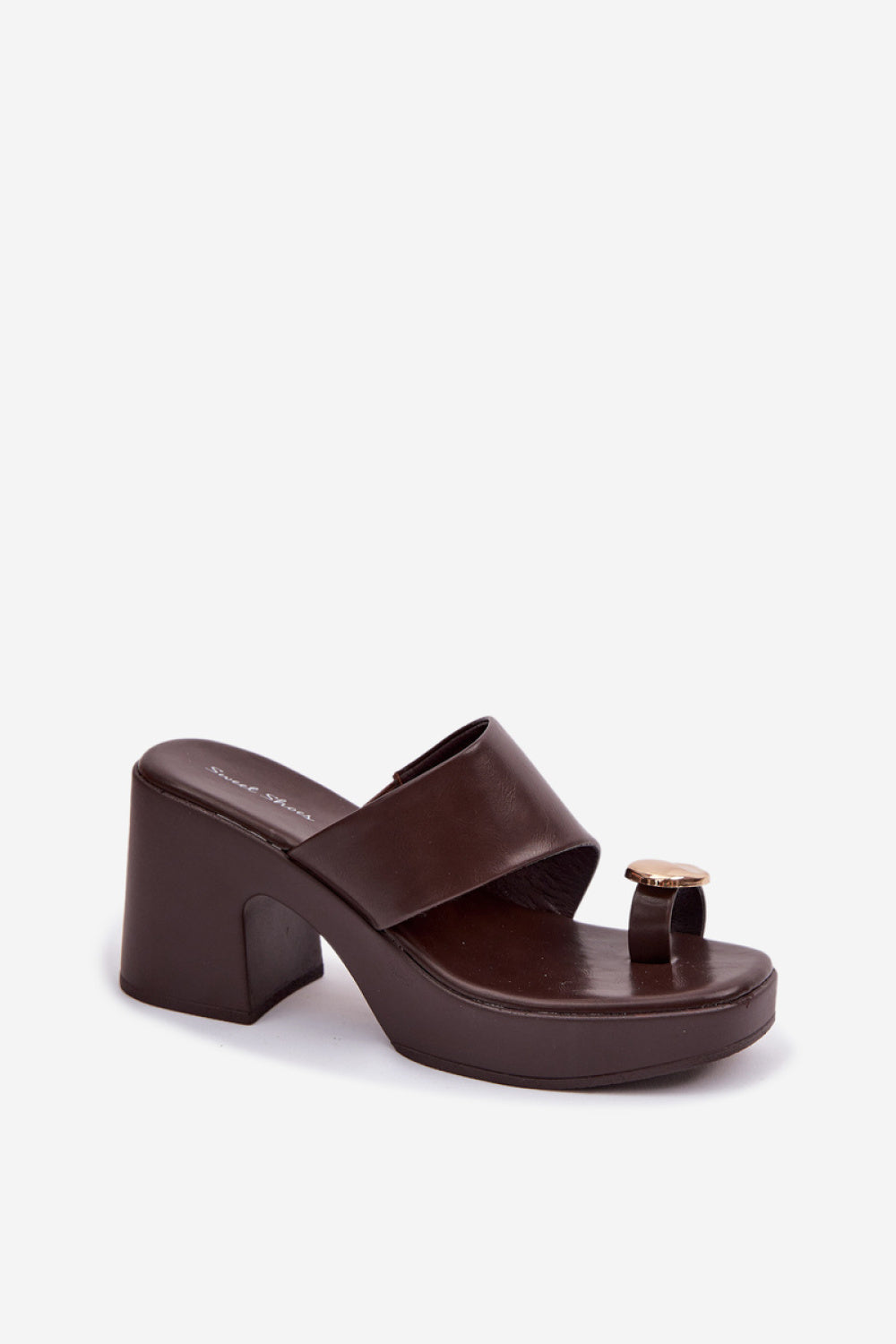 Sandales femme Step in style Des Mules À — brun