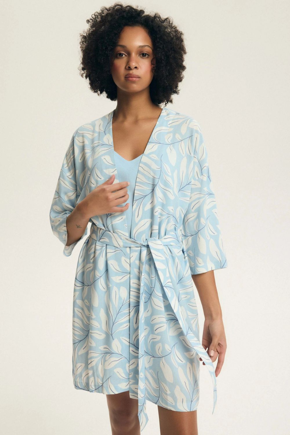 Robe femme Henderson Peignoir Peignoir — bleu