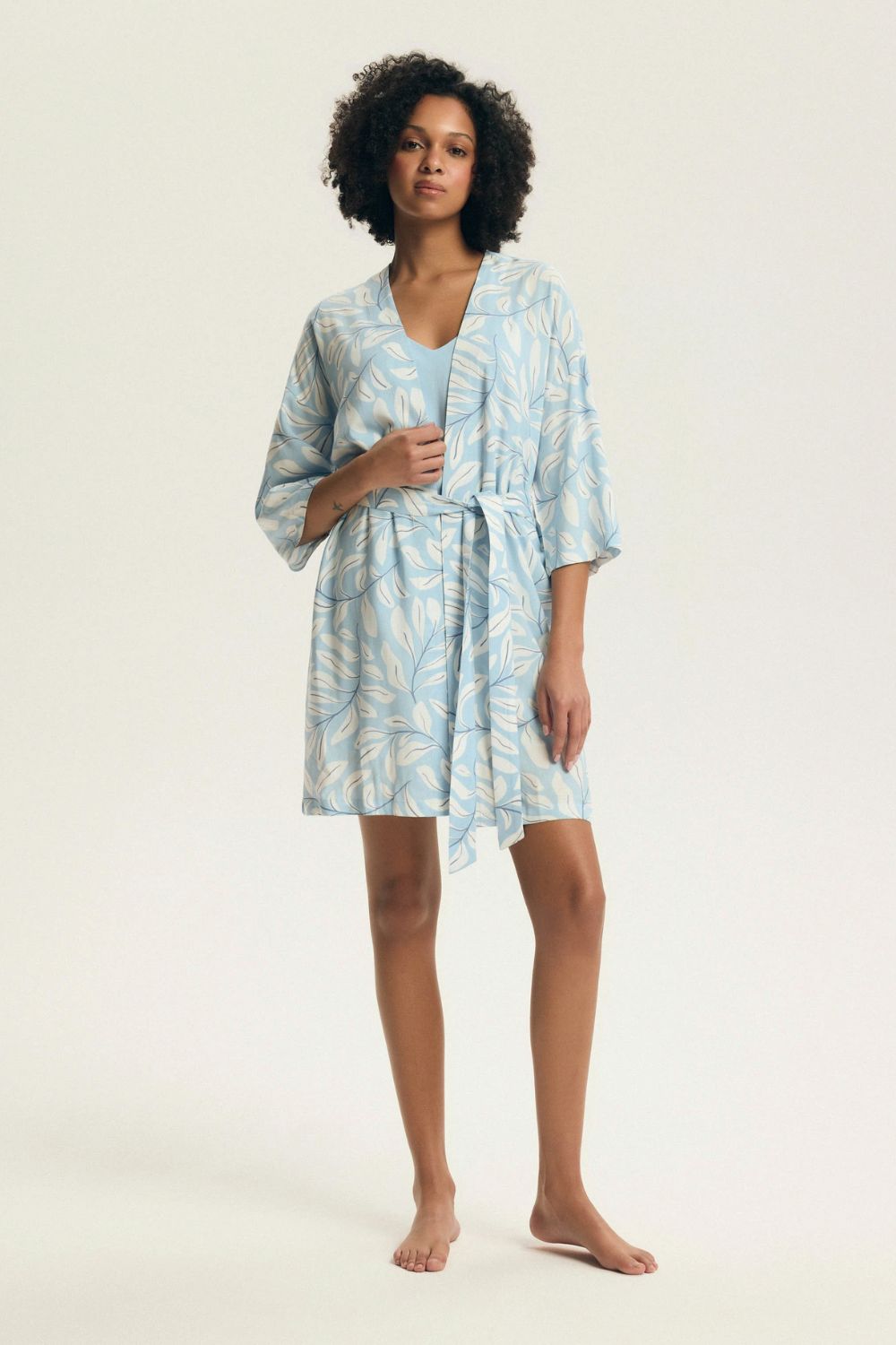 Robe femme Henderson Peignoir Peignoir — bleu