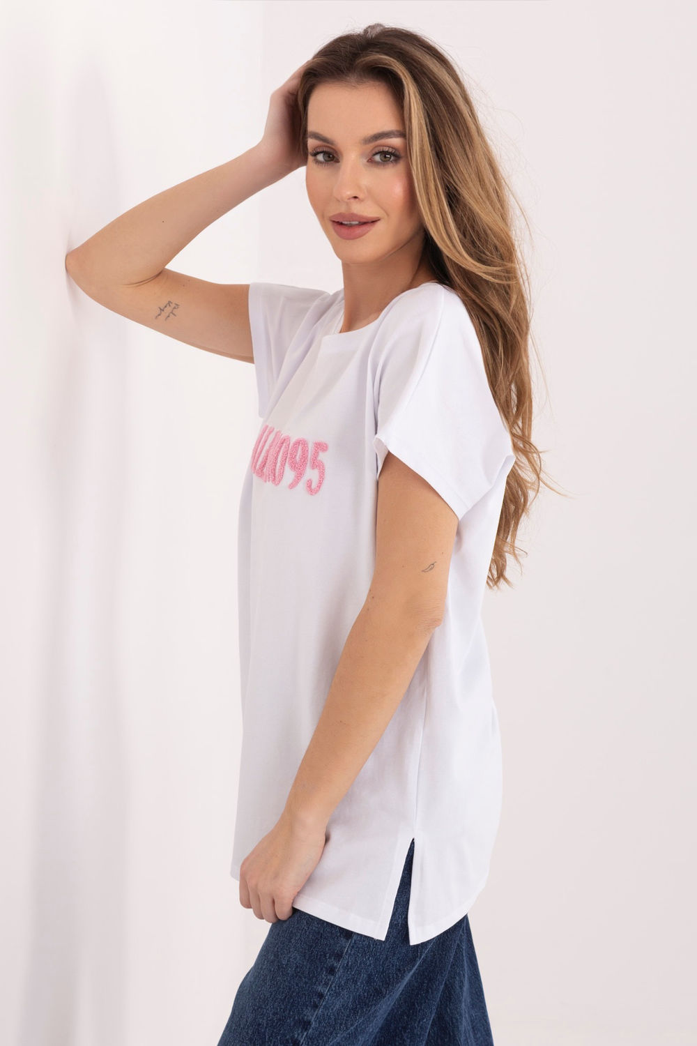 Blouse femme Relevance T Shirt T — rosé