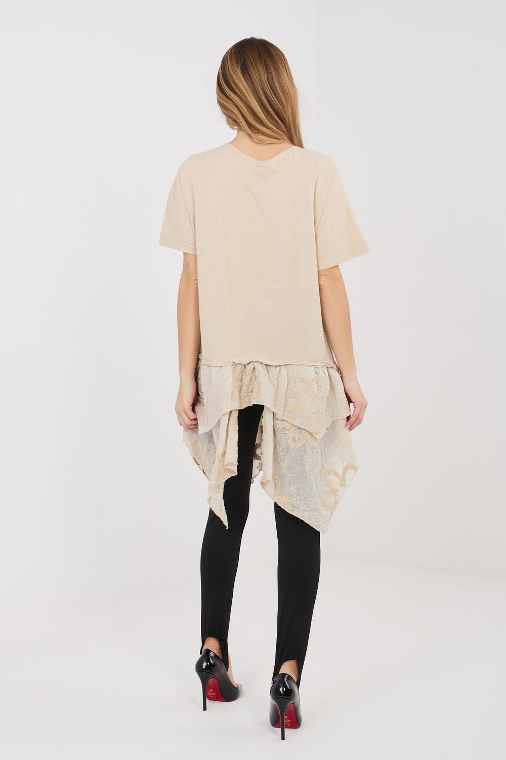 Blouse femme Italy Moda Chemisier Chemisier — beige