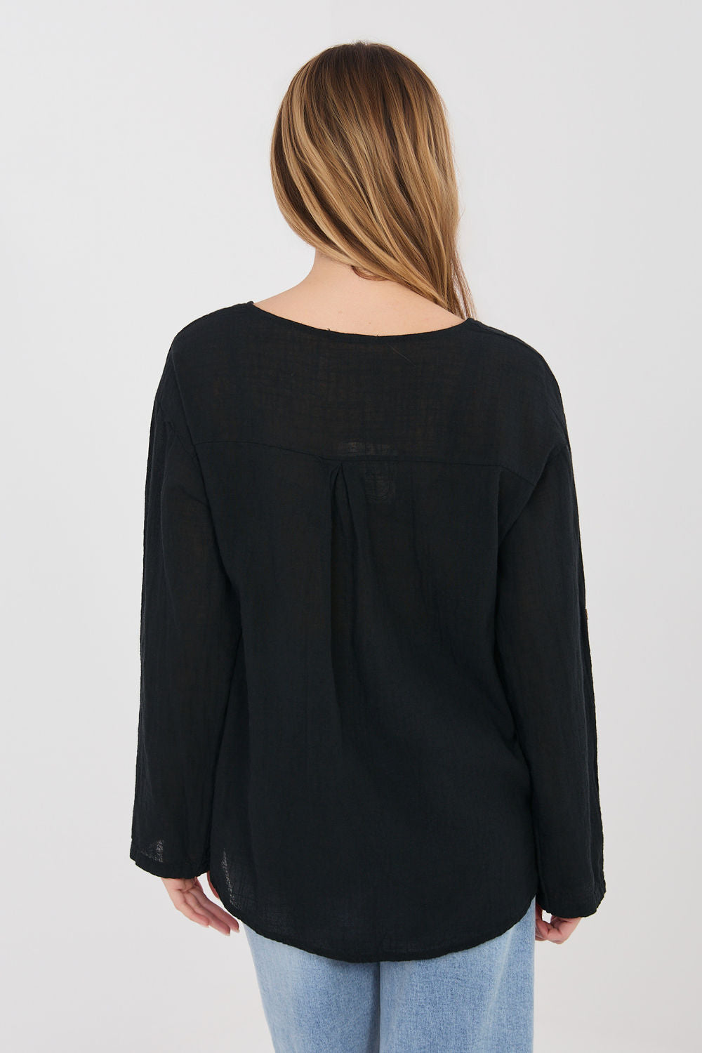 Blouse femme Italy Moda Chemisier Chemisier — noir