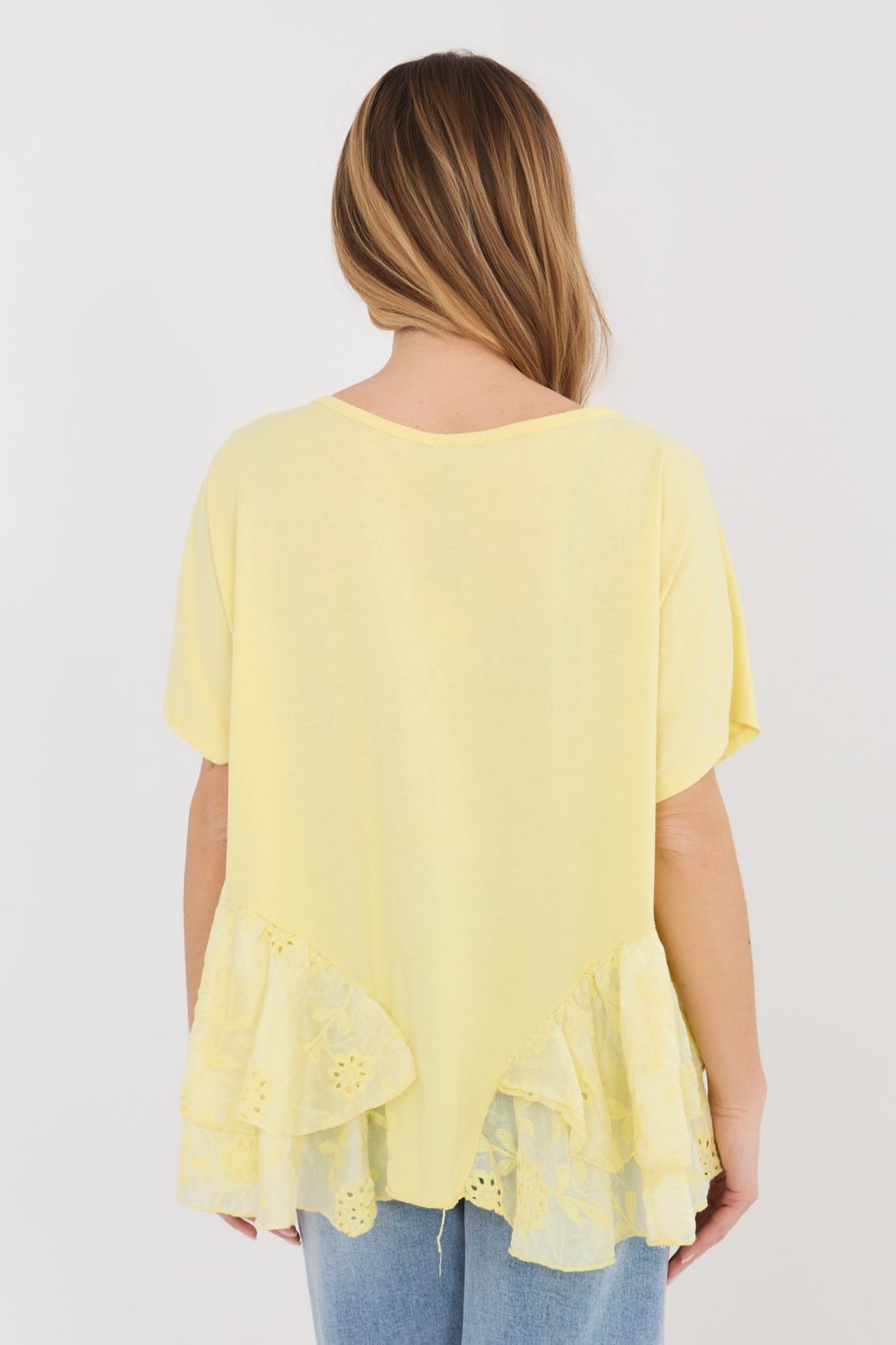 Blouse femme Italy Moda Chemisier Chemisier — jaune