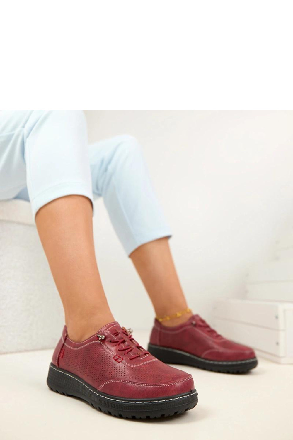 Bottes femme Solea Chaussures Basses Chaussures — rouge