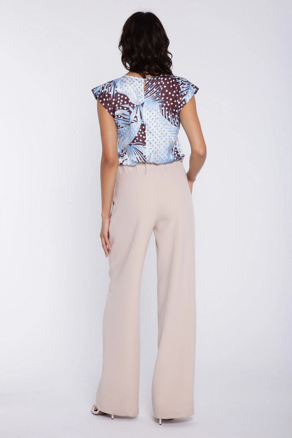 Chaussures à talons femme Nife Pantalon Pantalon — beige