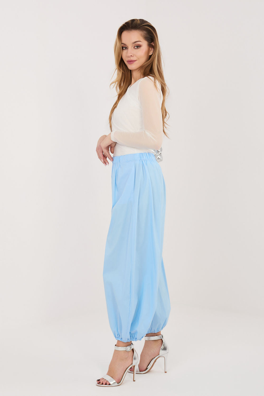 Chaussures à talons femme Rue Paris Pantalon Pantalon — bleu