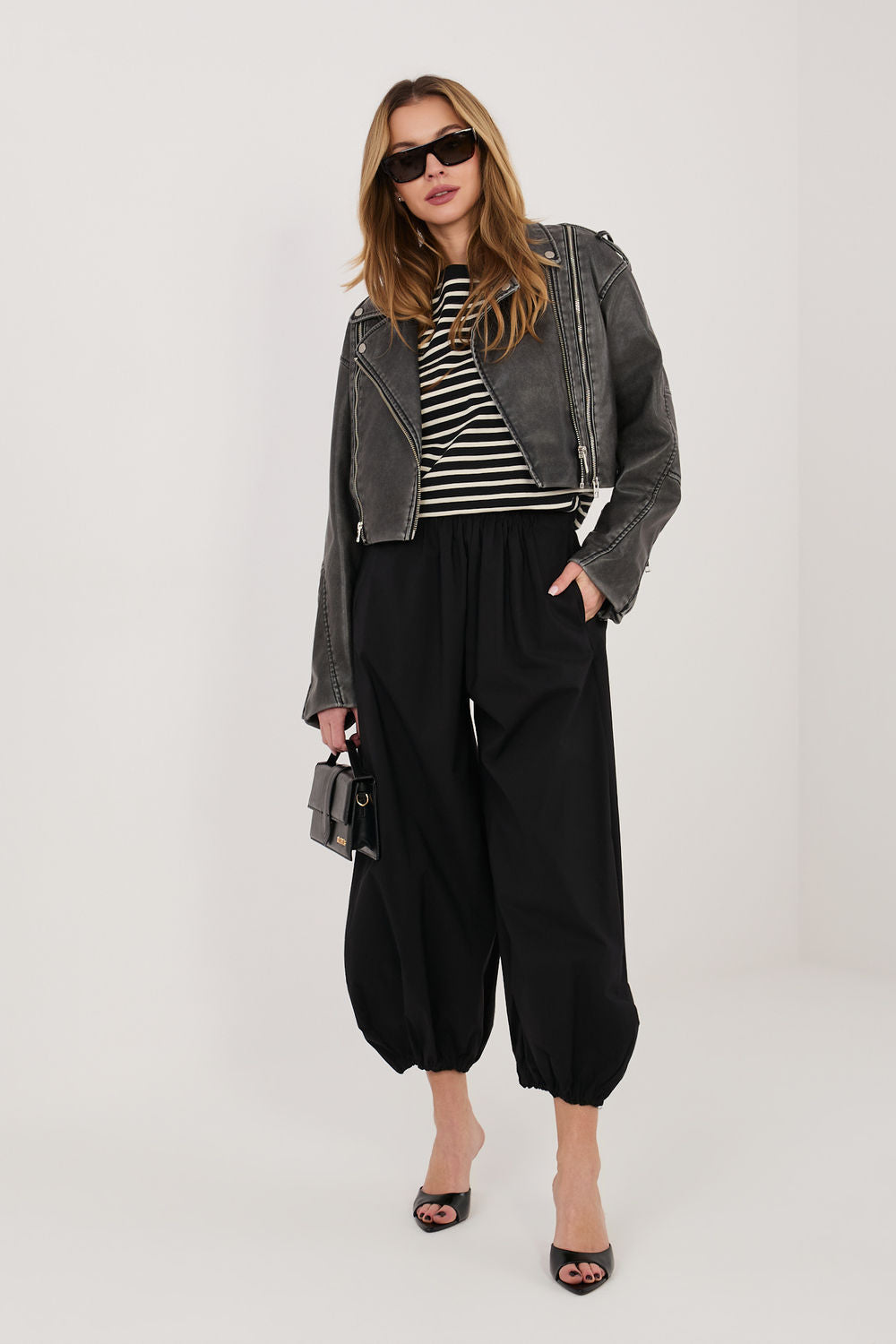 Chaussures à talons femme Rue Paris Pantalon Pantalon — noir