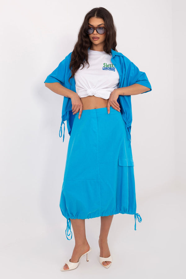 Jupe femme Rue Paris — bleu