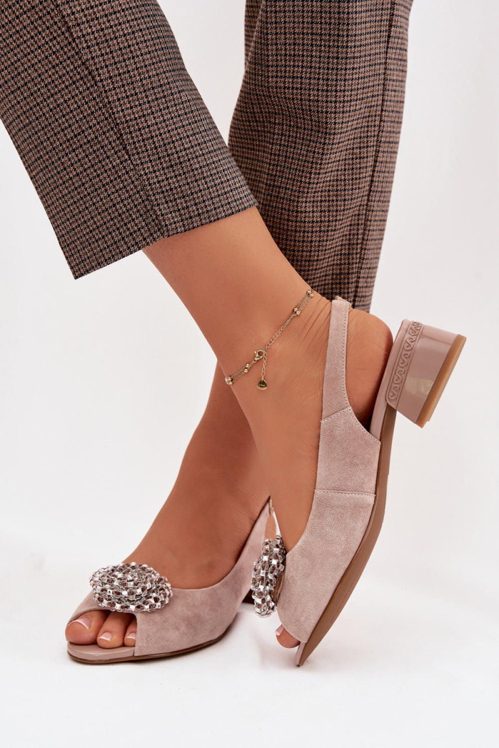 Sandales femme Step in style À Talons À — beige