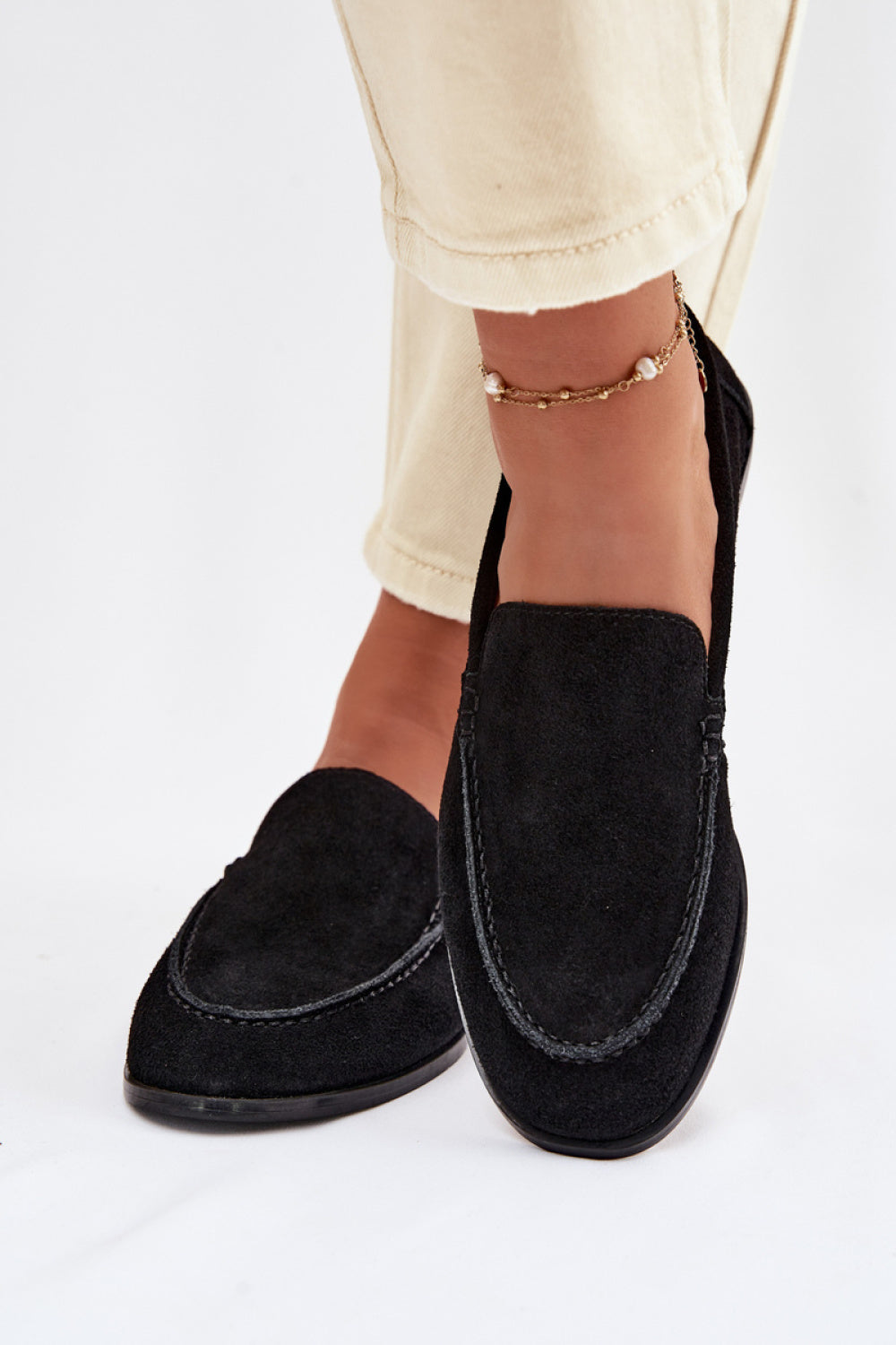 Moccasins femme Step in style — noir