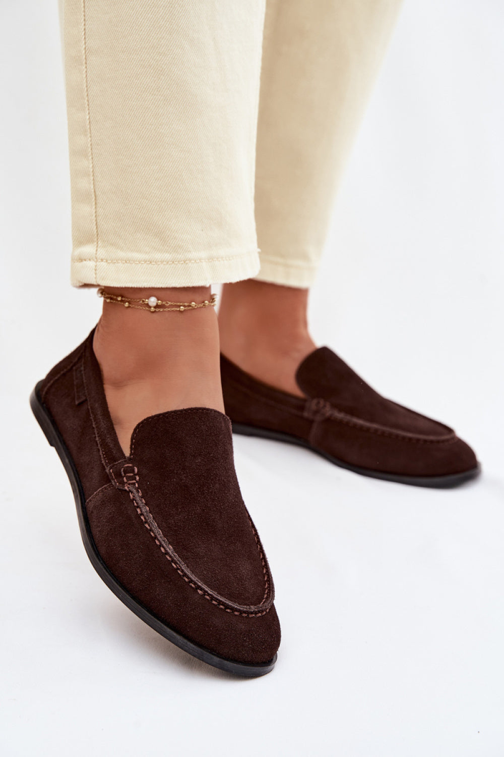 Moccasins femme Step in style — brun