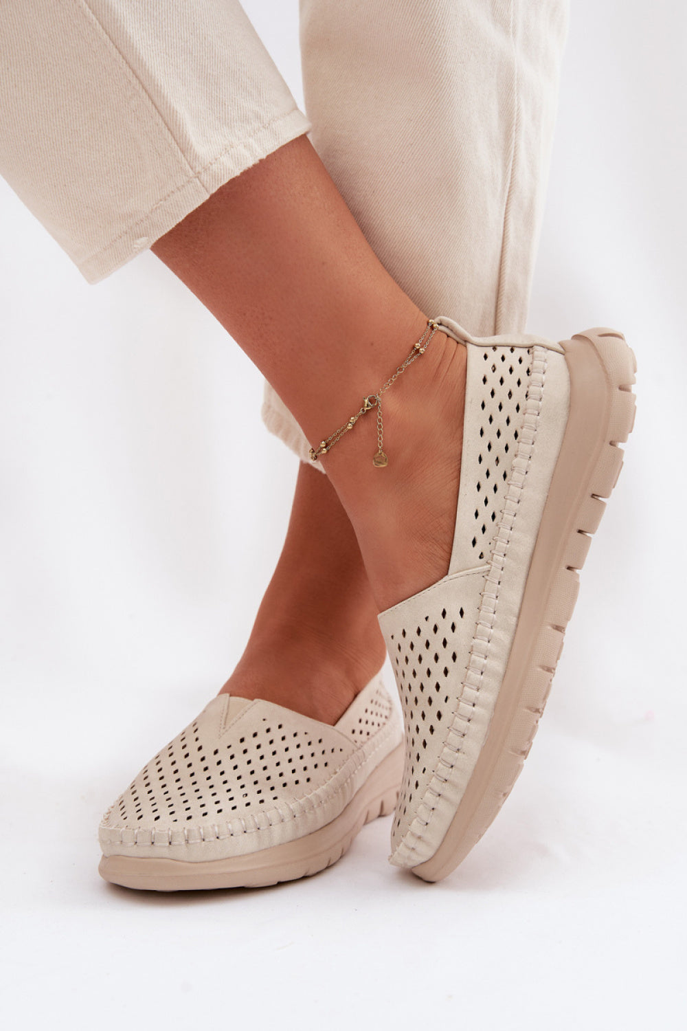 Moccasins femme Step in style — beige