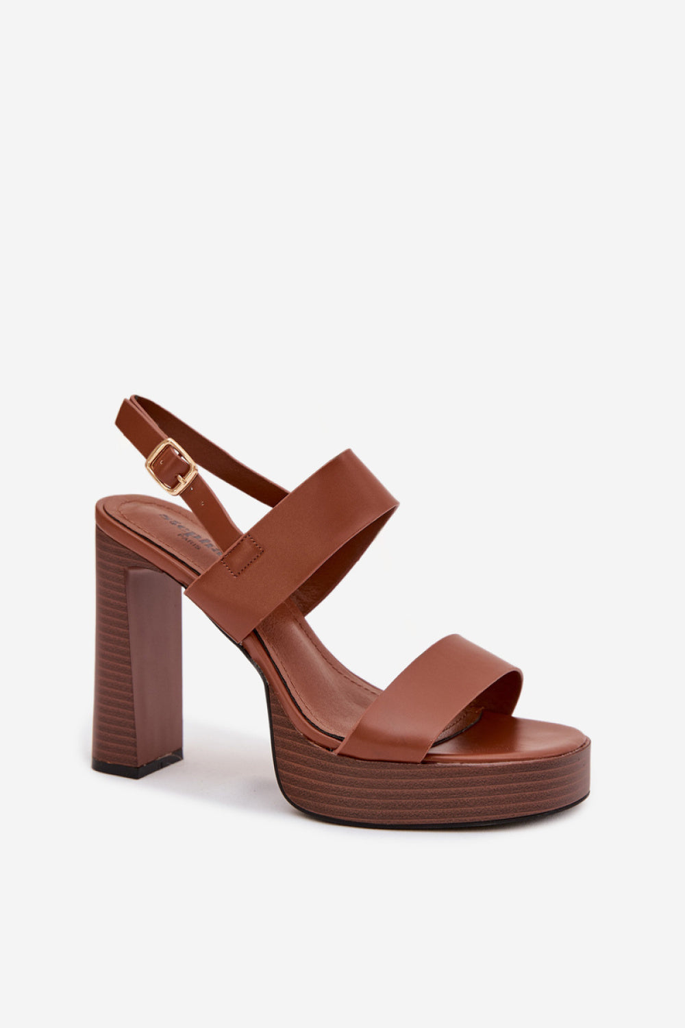 Sandales femme Step in style À Talons À — brun