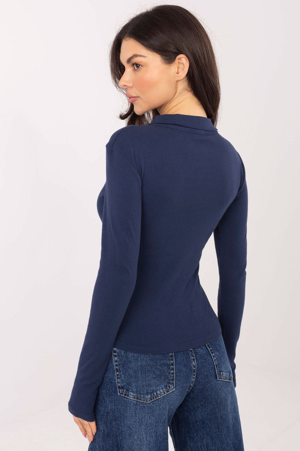 Blouse femme Factory Price Chemisier Chemisier — bleu marine