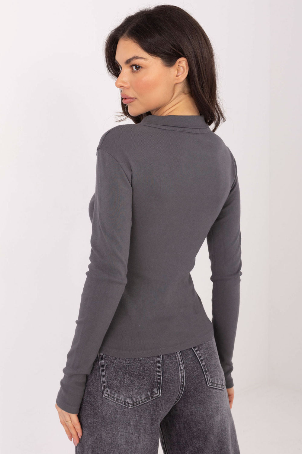 Blouse femme Factory Price Chemisier Chemisier — gris