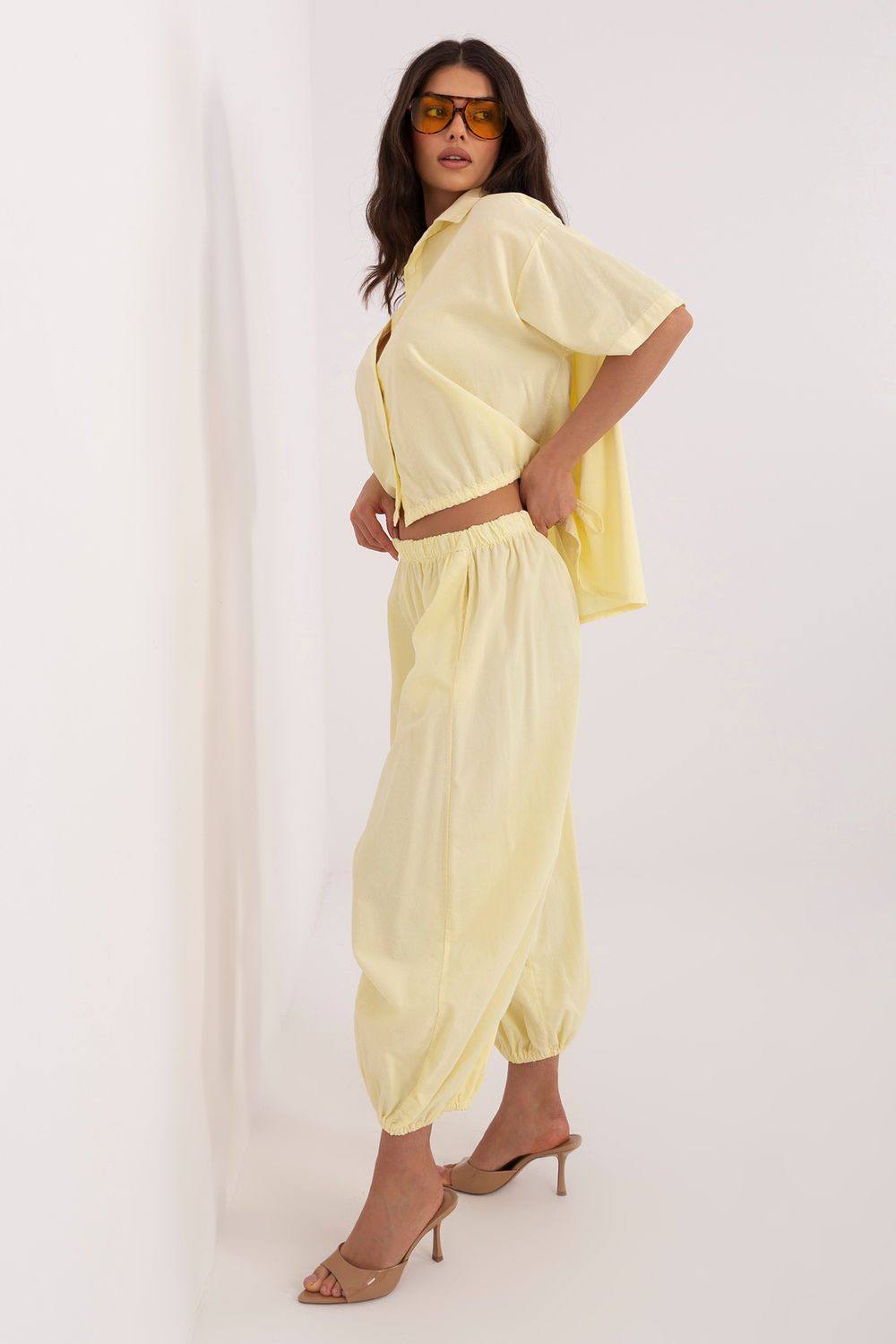 Chaussures à talons femme Italy Moda — jaune