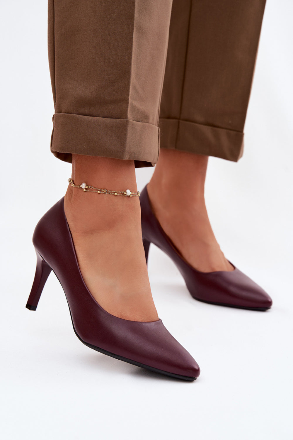 Chaussures à talons femme Step in style Talons Hauts Talons — rouge