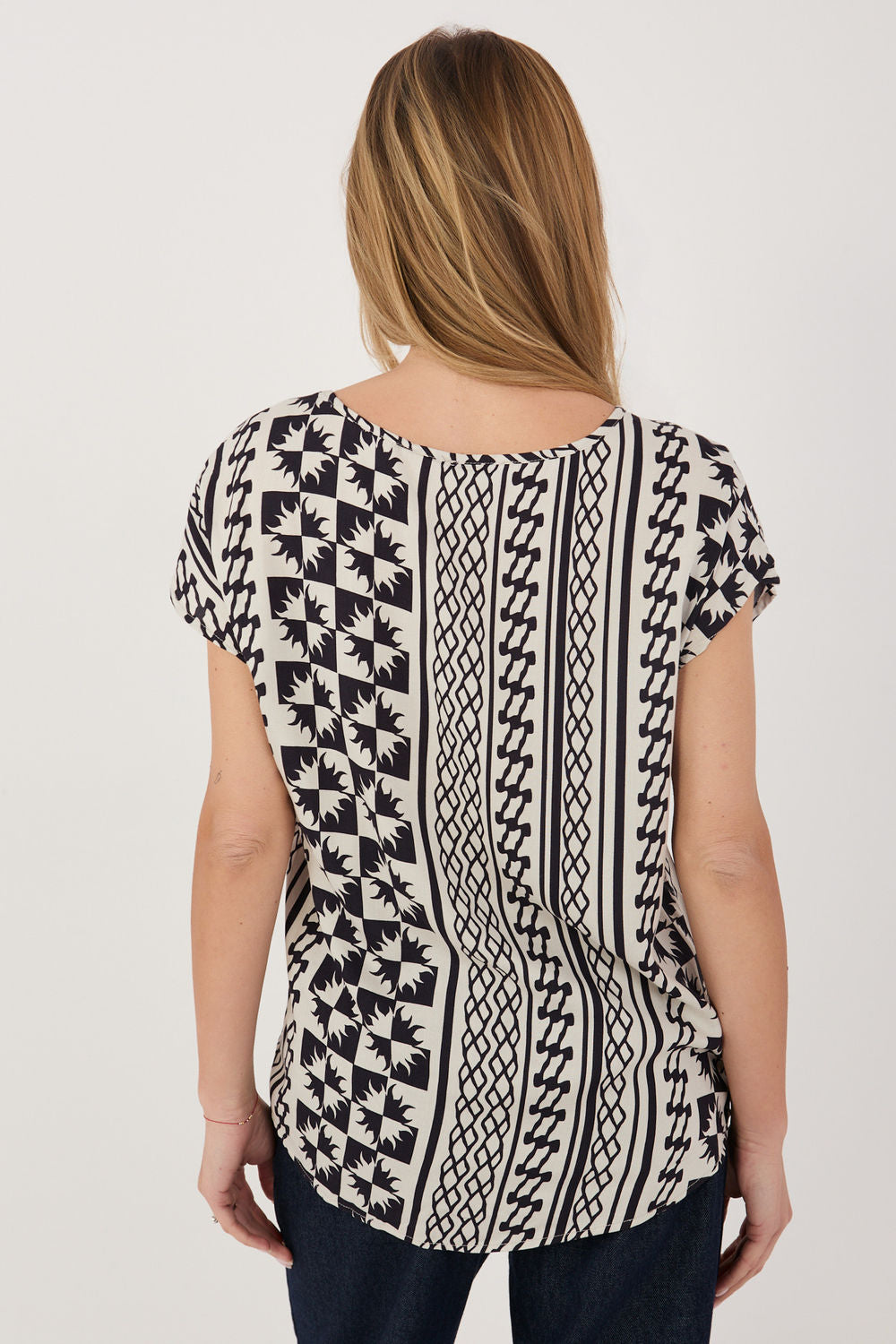 Blouse femme Sublevel Chemisier Chemisier — bleu marine
