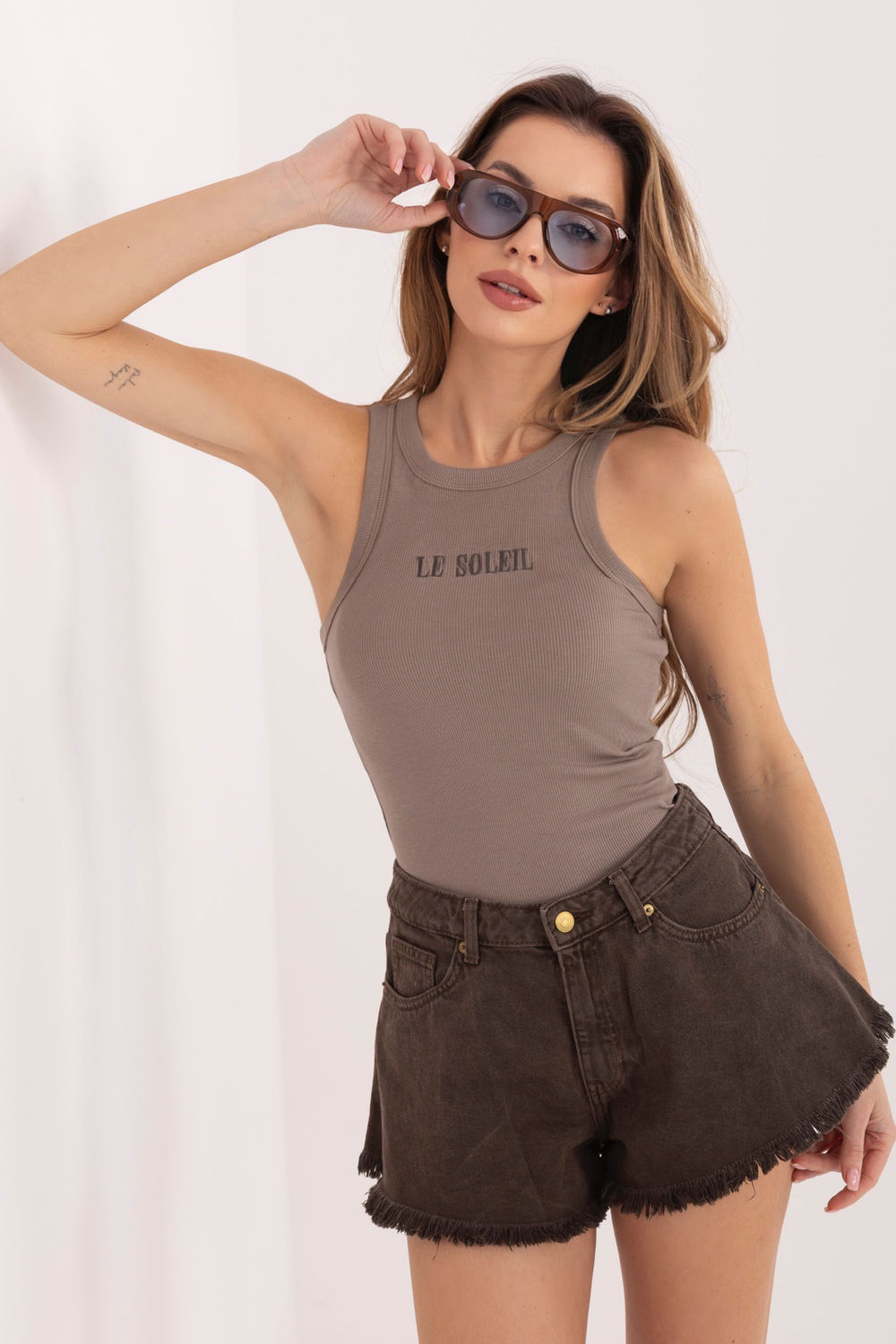 Maillot de bain femme Sublevel Top Top — beige