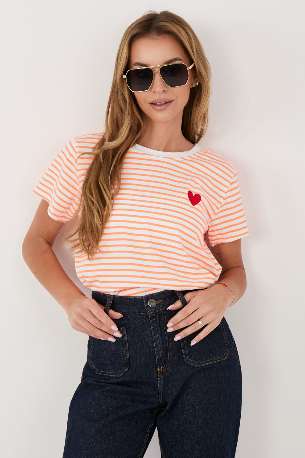 Blouse femme Italy Moda T Shirt T — blanc