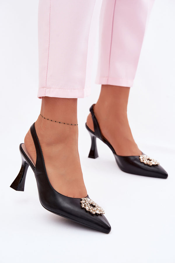 Sandales femme Step in style À Talons À — noir