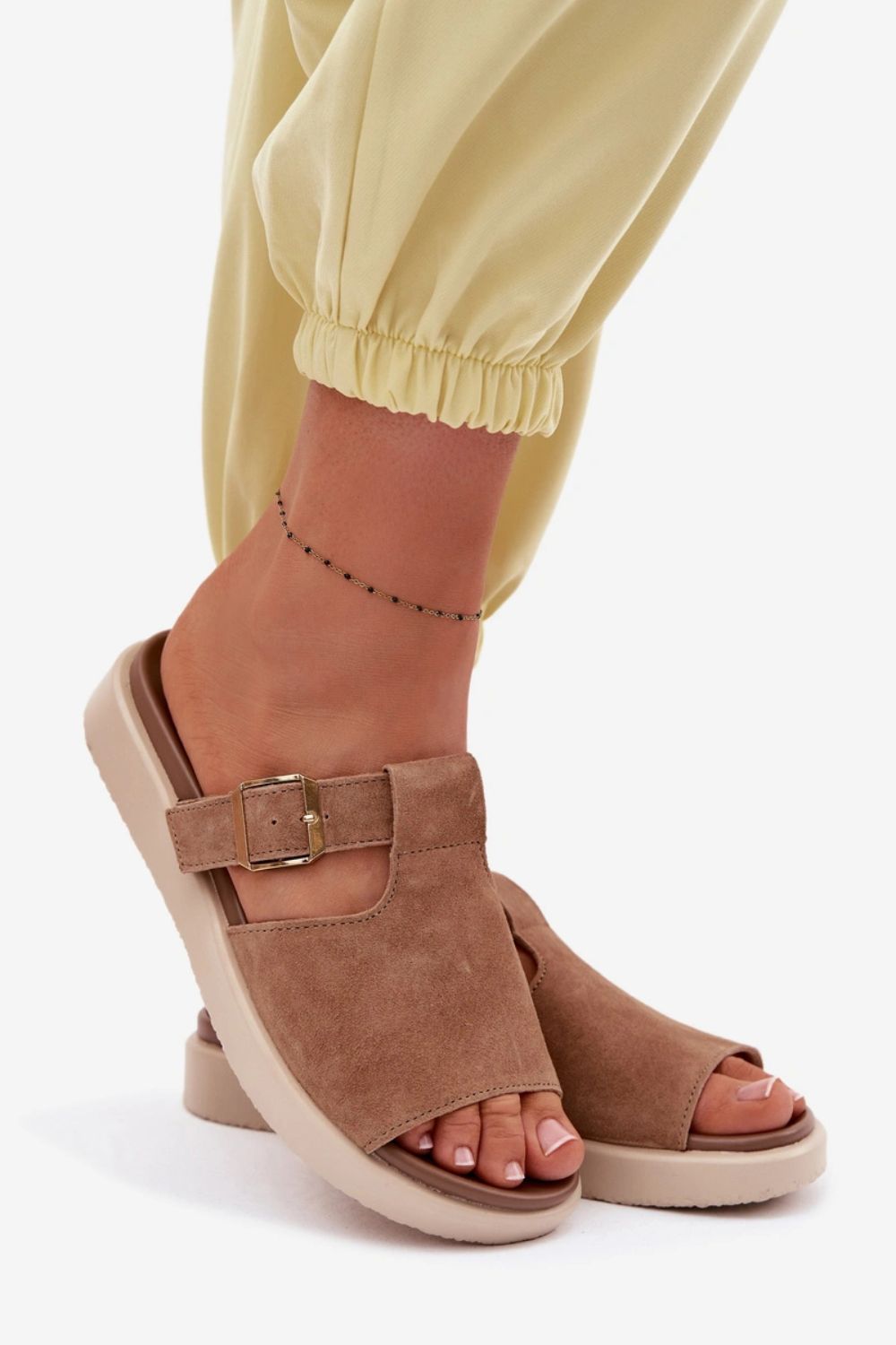 Sandales femme Step in style À Plateforme À — brun