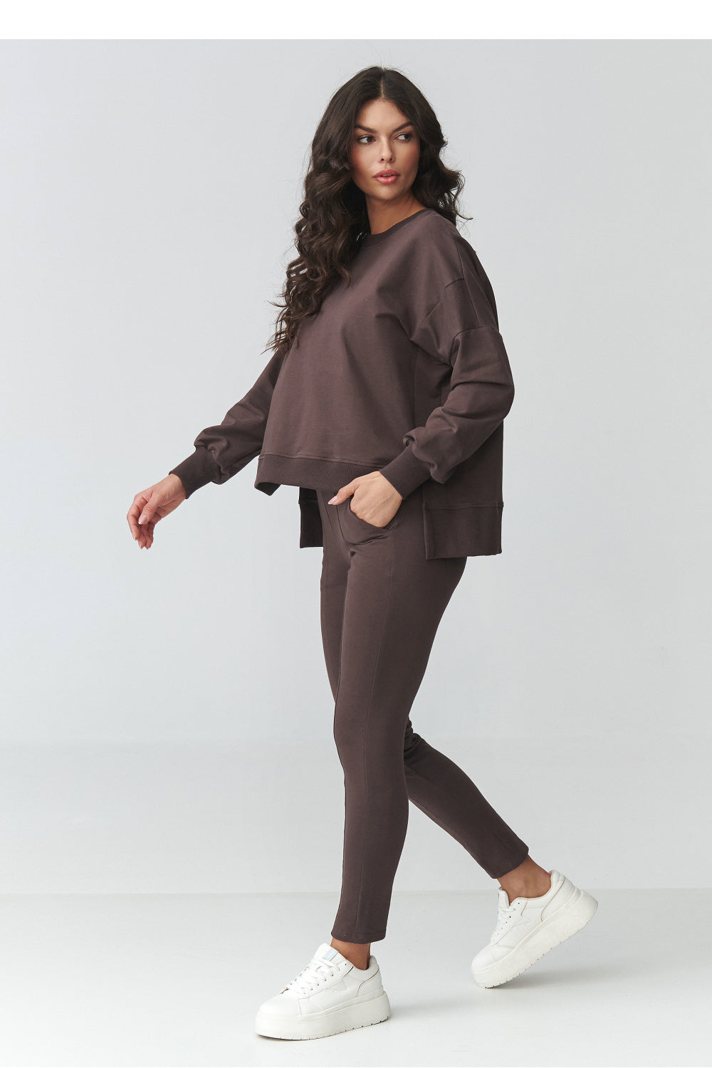 Ensemble lingerie femme Makadamia L Ensemble L — brun
