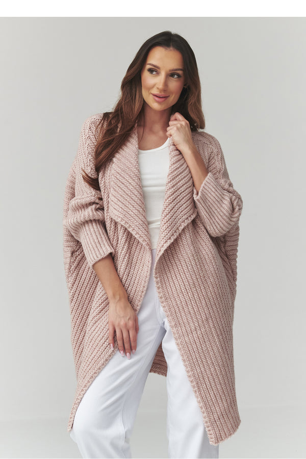 Cardigan femme Makadamia — rosé