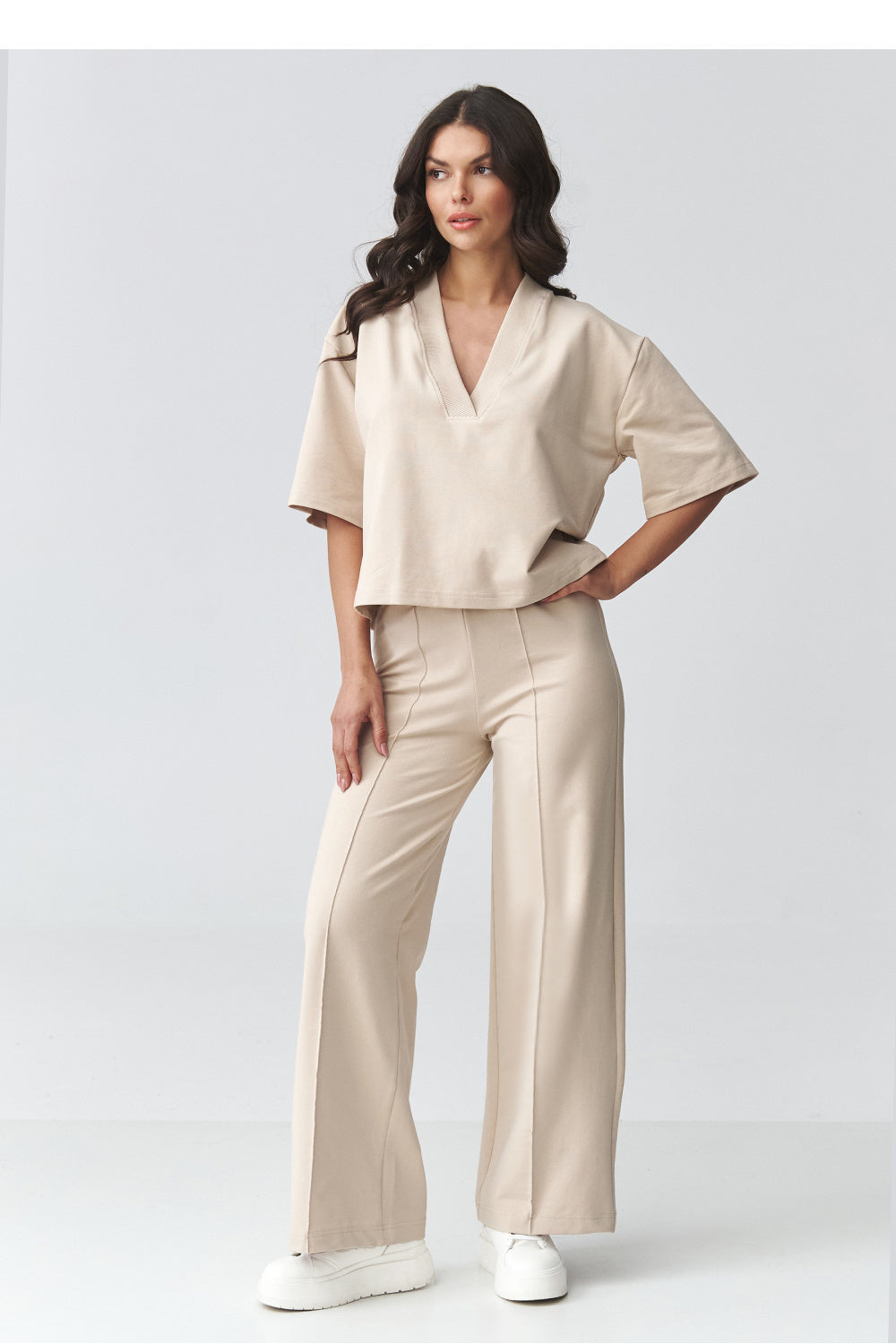 Ensemble lingerie femme Makadamia L Ensemble L — beige