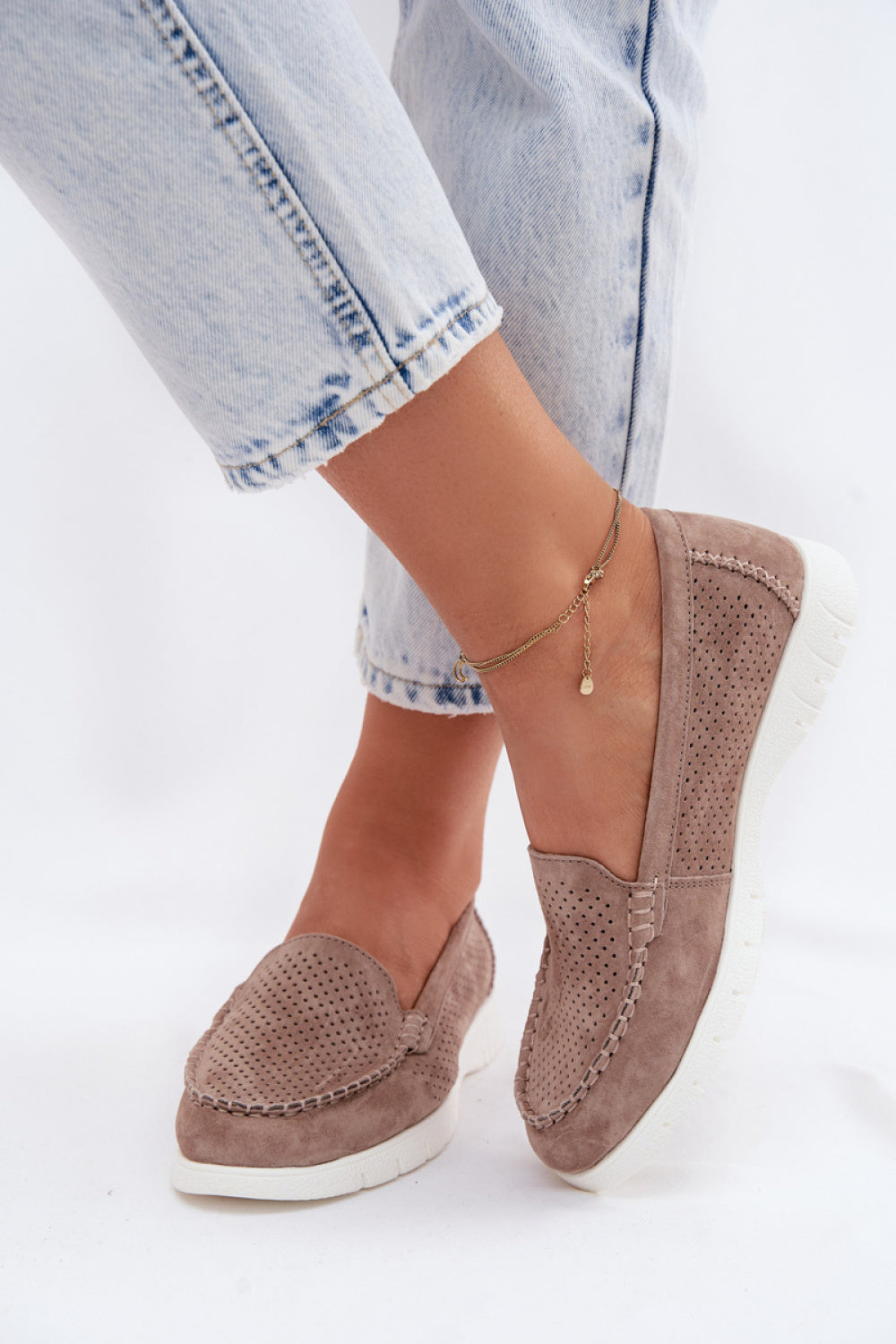 Moccasins femme Step in style — beige